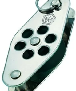 WICHARD Poulie simple inox axe ringot réa 45