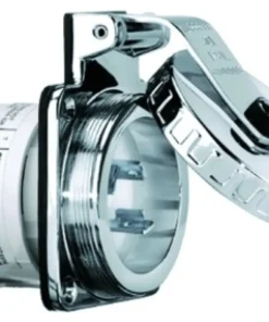 PLASTIMO Prise De Quai^Prise mâle fixe inox 16 A
