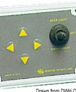 OSCULATI Eclairage Exterieur^Projecteur télécommandé Mega-Xenan avec source lumineuse au XENON