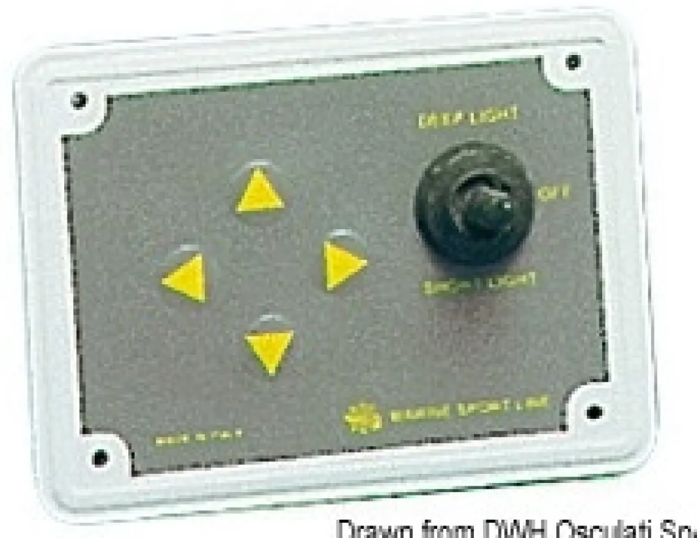 OSCULATI Eclairage Exterieur^Projecteur télécommandé Mega-Xenan avec source lumineuse au XENON