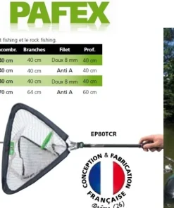 PAFEX Épuisettes Float Tube