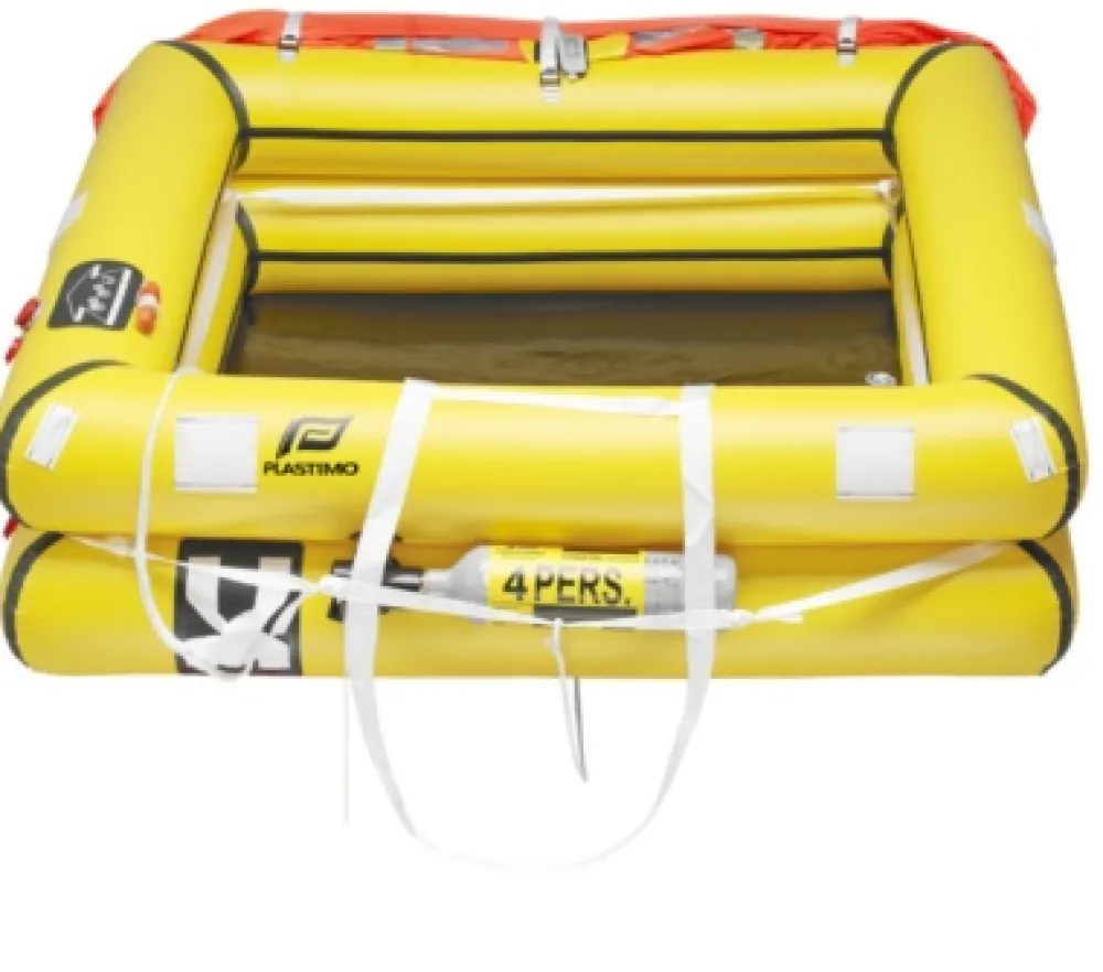 PLASTIMO Radeau de survie Coastal - Côtier - 6 personnes - Container