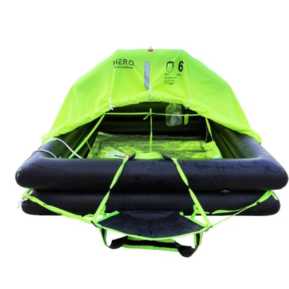 4WATER Radeau De Survie^Radeau de survie - hauturier - 6 personnes - Sac
