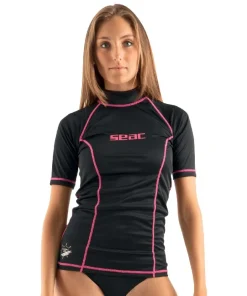 SEAC SUB Lycra & Rash Guard|Lycra Et Shorty^Rash guard Femme T-sun Short - Noir