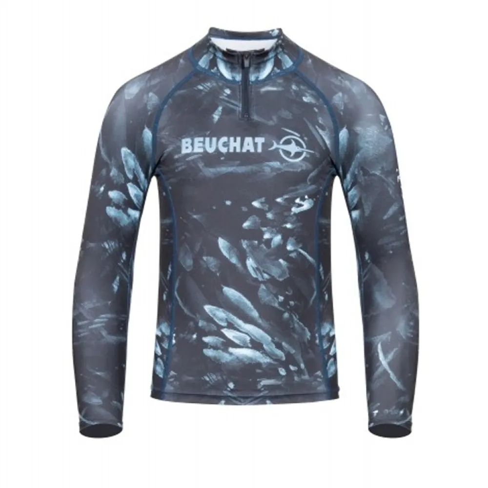 BEUCHAT Lycra & Rash Guard|Lycra / Rashguard^Rashguard lycra enfant Snorkeling Atoll Seaweed Junior