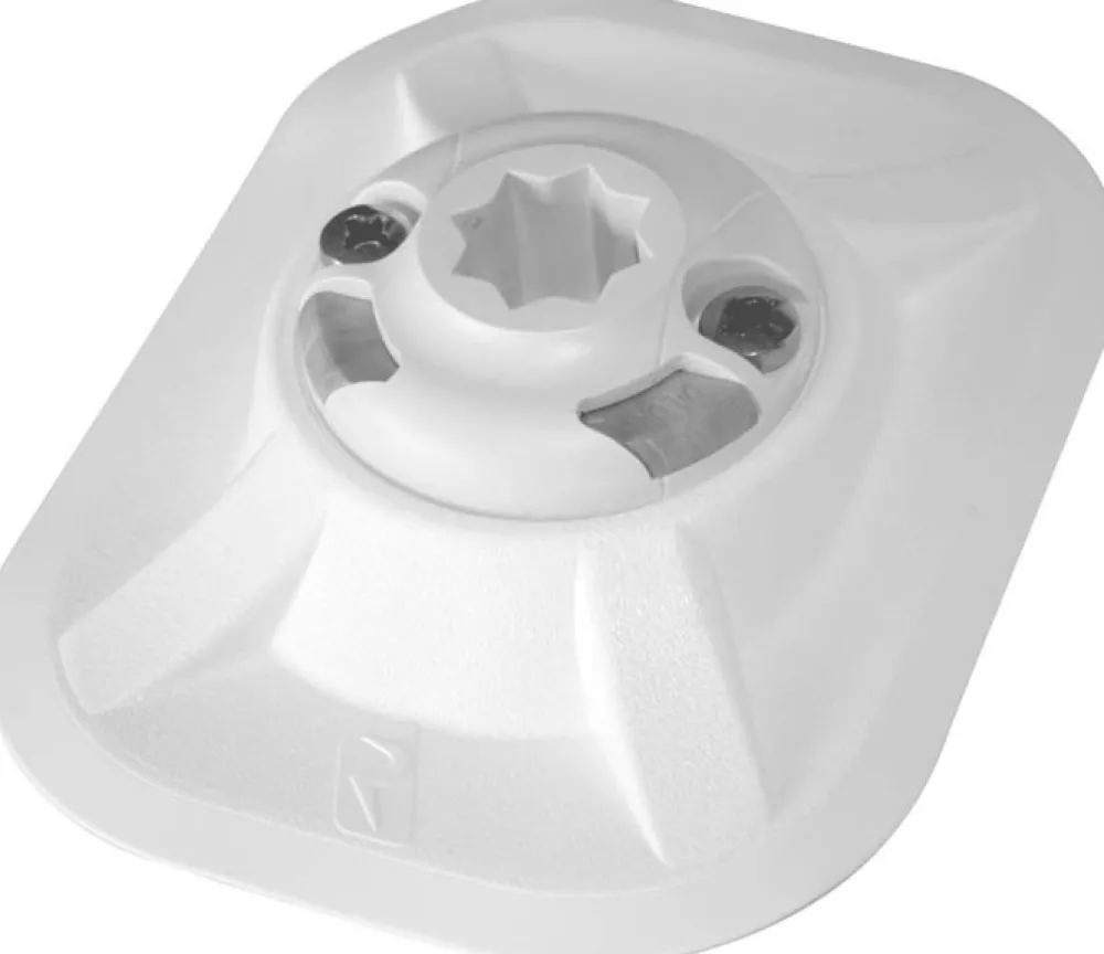 RAILBLAZA Receveur Et Adaptateur|Porte Canne Float Tube^Receveur pneumatique blanc