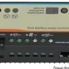 ENECOM Régulateur de charge pour panneaux solaire 10A 12/24V