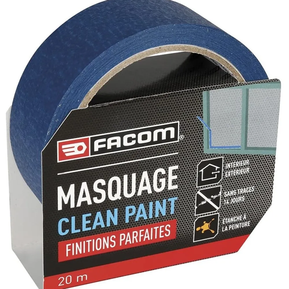 FACOM Ruban adhésif de masquage Clean paint