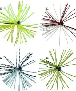 TSURUGIYA Rubber Jig Mini Raba - 4 cm| Leurres Carnassier|Leurres
