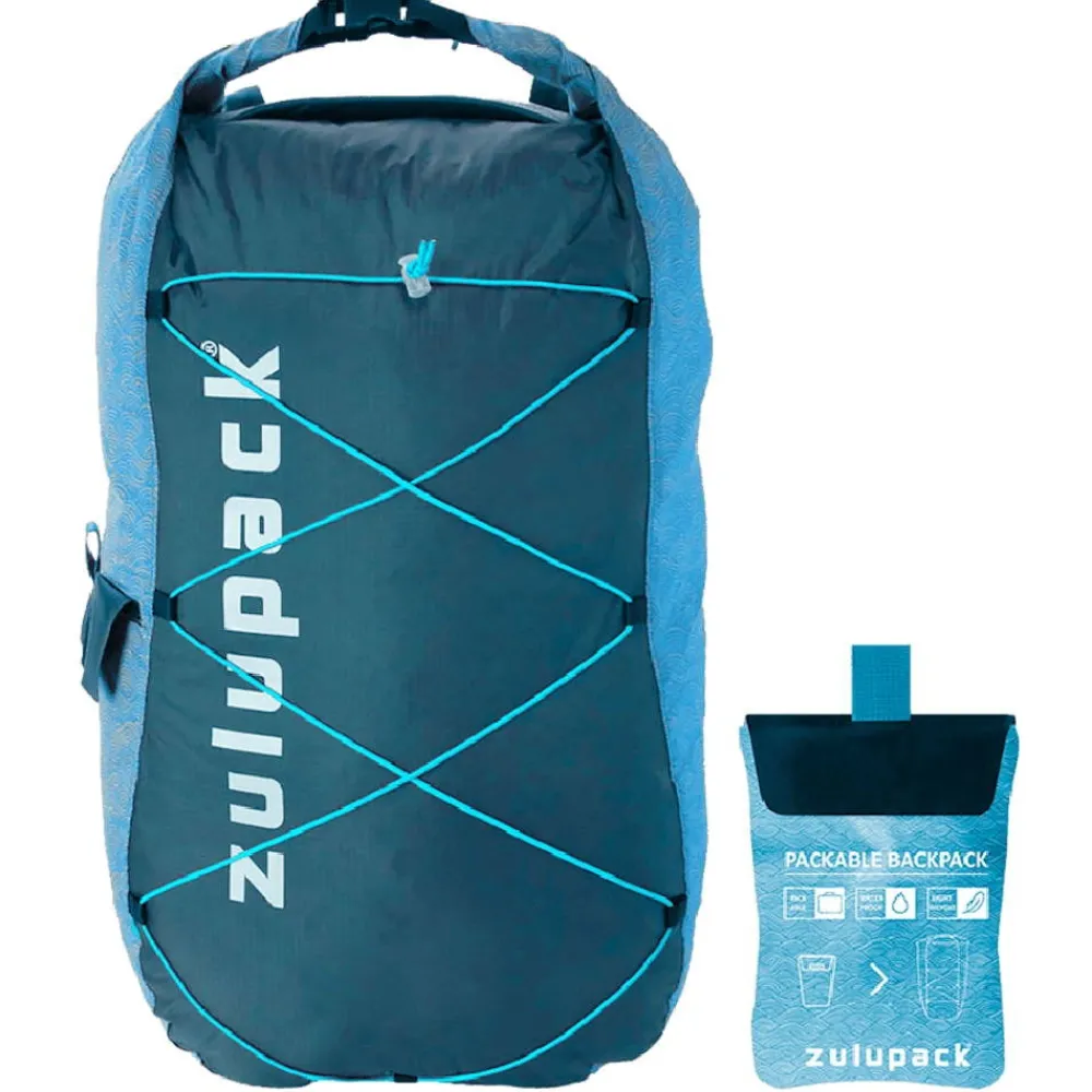 ZULUPACK Sac Étanche^Sac à dos Backpack Quokka 17L Bleu