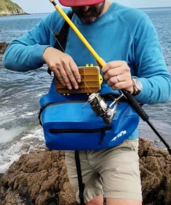 HPA Bagagerie Étanche Kayak Rigide|Sac De Pêche^Sac bandoulière Sling 12 Bleu
