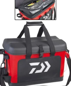 DAIWA Bagagerie|Bagagerie Carnassier^Sac Daïwa Leurre Etanche L Rouge