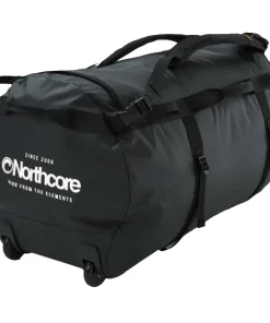 NORTHCORE Sac étanche à roulette Duffle 110L Noir et Blanc