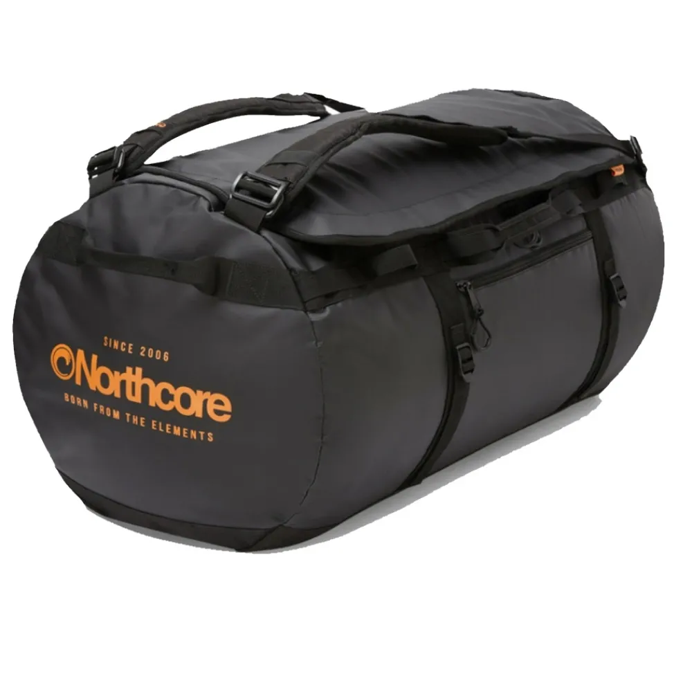NORTHCORE Sac étanche Duffle 40L Noir et Orange