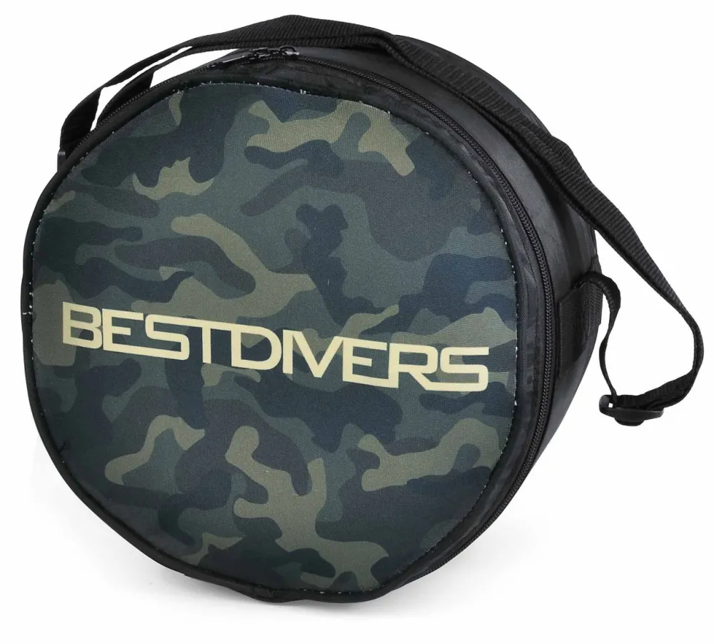 BEST DIVERS Sacoche Pour Détendeur^Sacoche de détendeur Vert Camo