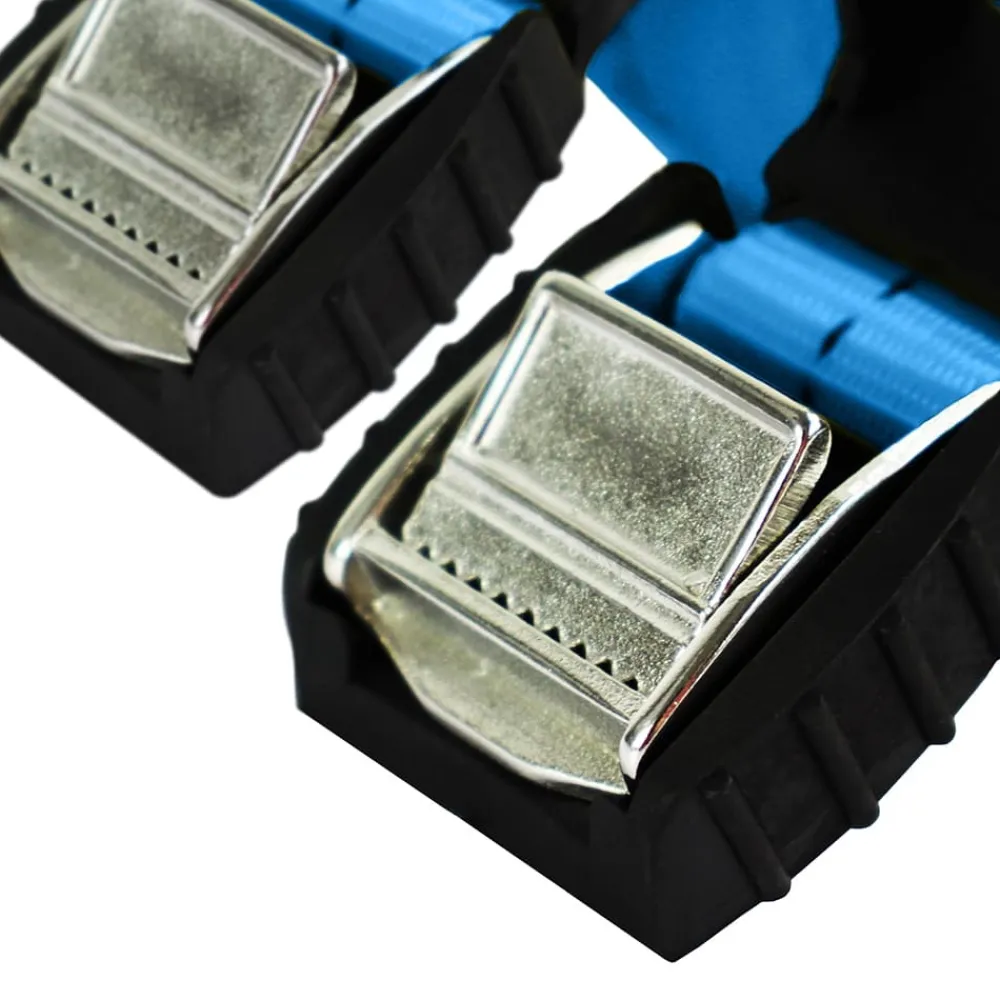 SURF UNITED Transport Et Stockage Canoë-Kayak^Sangle d'arrimage par 2 Bleu 4M X 25MM
