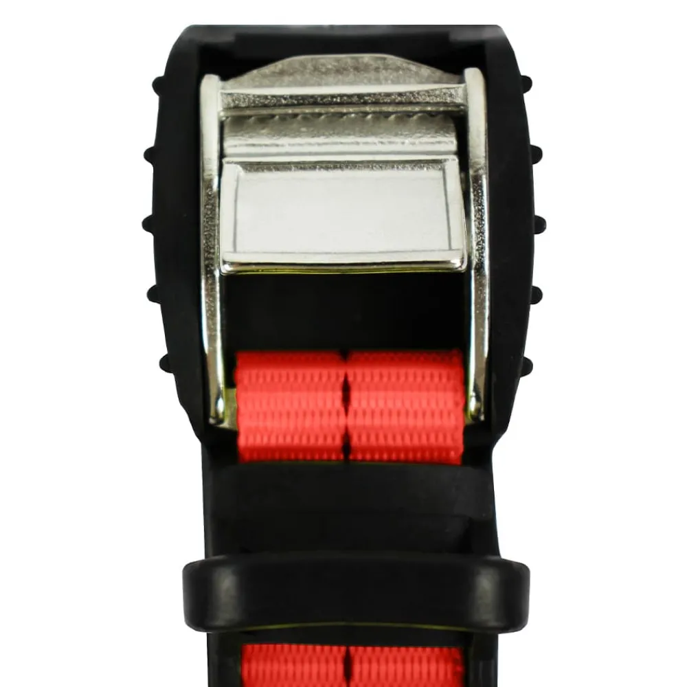 SURF UNITED Transport Et Stockage Canoë-Kayak^Sangle d'arrimage par 4 Rouge 4M X 25MM