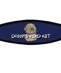 BEST DIVERS Sangle de masque néoprène Velcro - Diver's hard hat