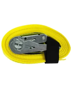 SURF UNITED Transport Et Stockage Canoë-Kayak^Sangles à cliquet par 4 Jaune 5M X 25MM