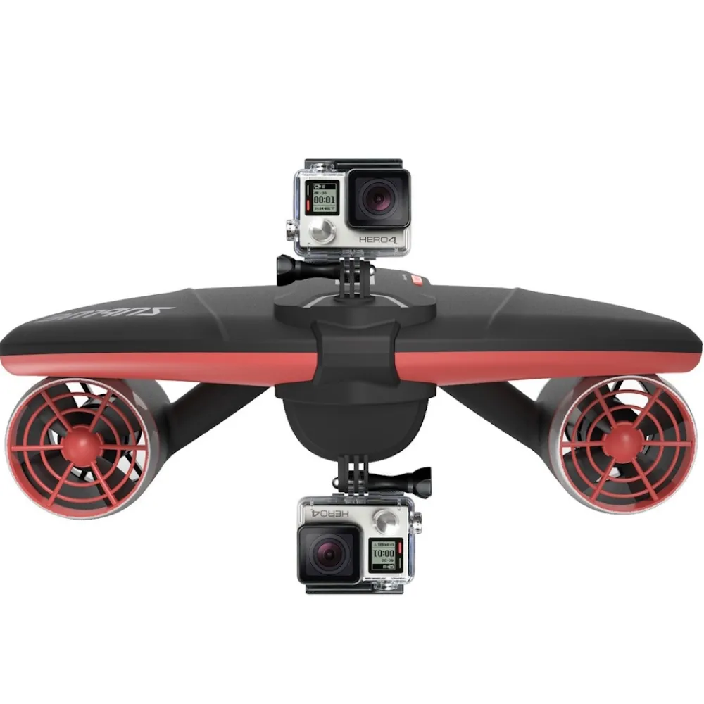 SUBLUE Scooter Sous Marin|Propulseur Sous Marin Plongée^Scooter sous marin Navbow Noir et Rouge