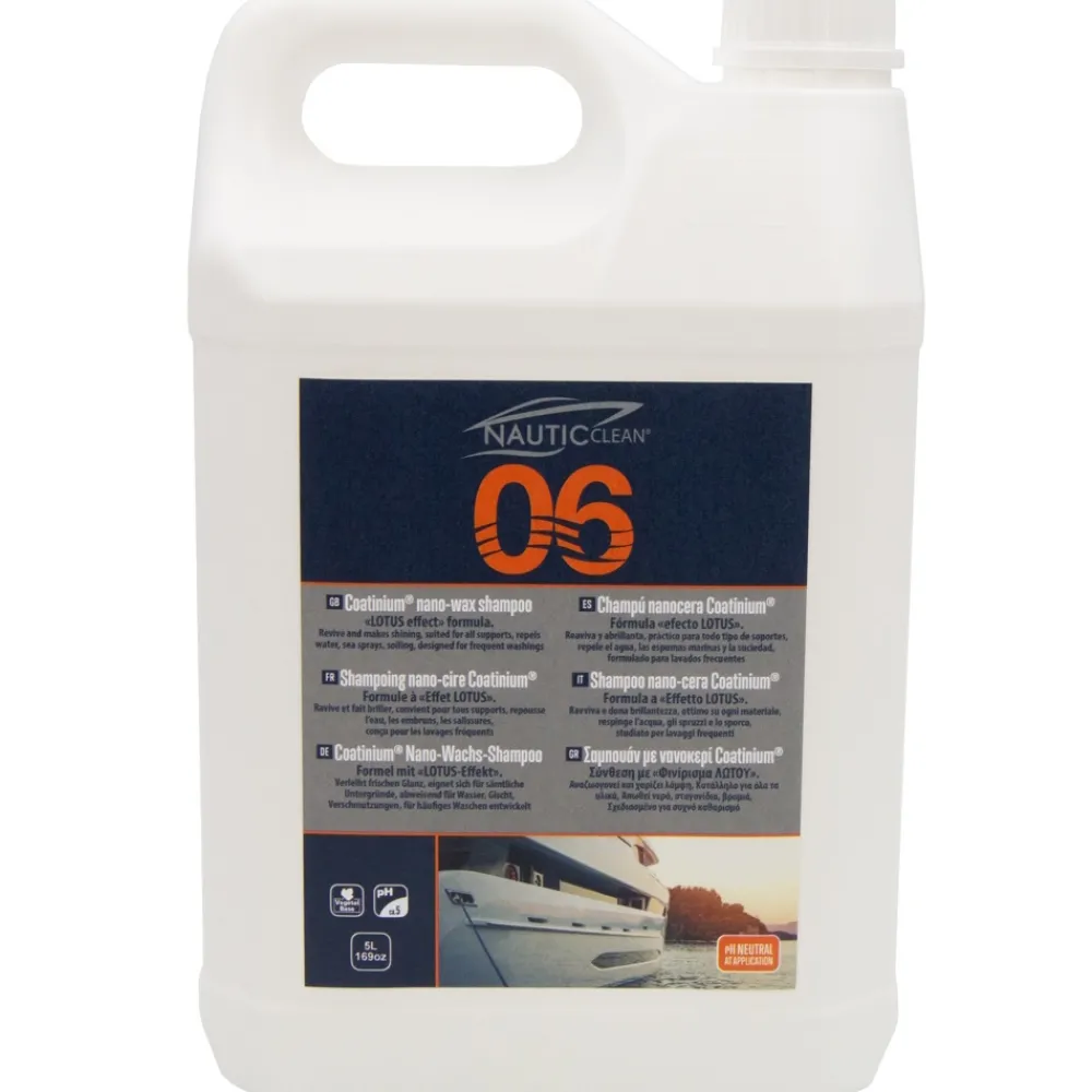 NAUTIC-CLEAN Nettoyage Bateau^Shampoing Nautic Clean Nano Cire - 06
