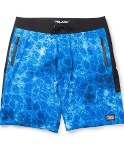 PELAGIC Short de Bain Océan Master HEX USA 32 / EUR 42| Vêtements Pêche Carnassier|Vêtements