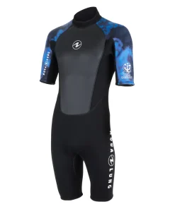 AQUALUNG Shorty HydroFlex - Noir/Bleu - 3mm
