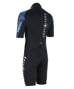 AQUALUNG Shorty HydroFlex - Noir/Bleu - 3mm