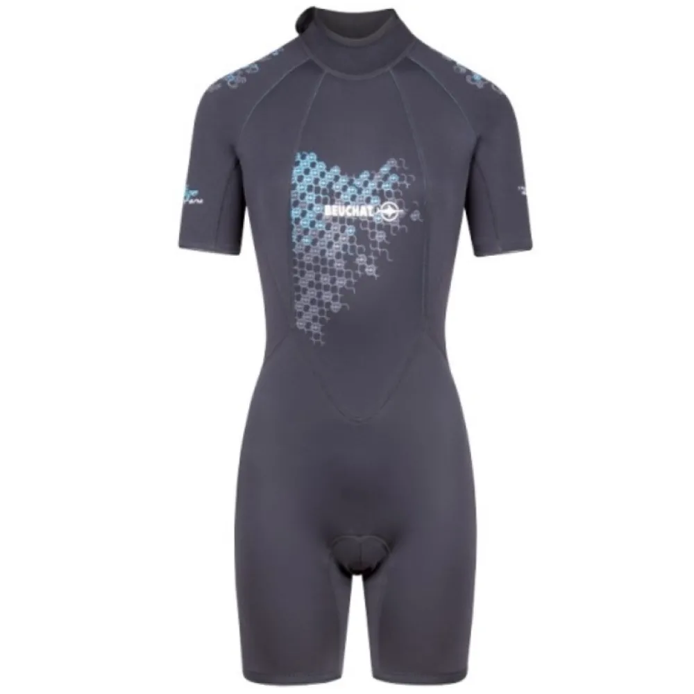 BEUCHAT Combinaisons Snorkeling|Lycra Et Shorty^Shorty Alizé - Femme - 3 mm