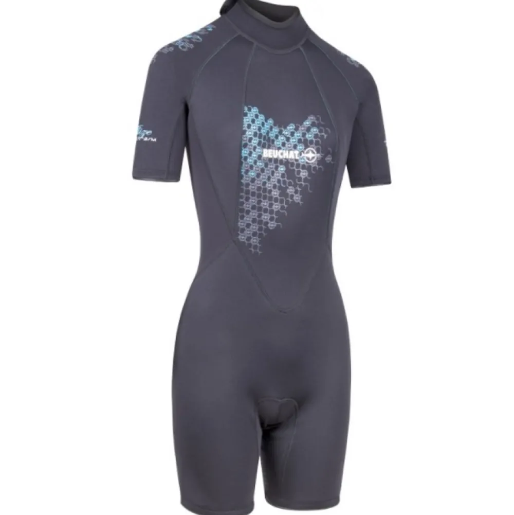 BEUCHAT Combinaisons Snorkeling|Lycra Et Shorty^Shorty Alizé - Femme - 3 mm