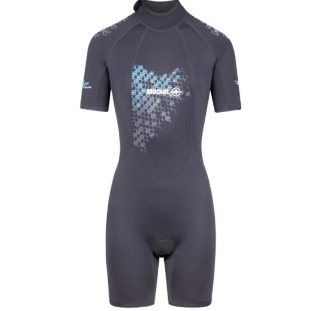 BEUCHAT Combinaisons Snorkeling|Lycra Et Shorty^Shorty Alizé - Femme - 3 mm