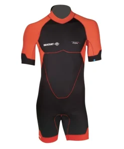 BEUCHAT Shorty Atoll monopièce 3 mm Homme - Rouge brique