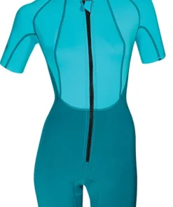BEUCHAT Combinaisons Snorkeling^Shorty Atoll Zip - 2 mm - Femme - Bleu Atoll