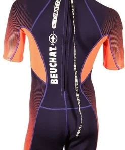 BEUCHAT Triathlon^Shorty By Watts - 3 mm - Homme - Violet/Rose