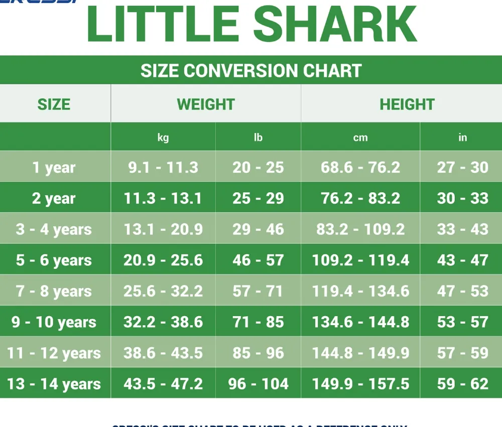 CRESSI-SUB Combinaisons Snorkeling|Spécial Enfant^Shorty de Natation enfant Cressi Little Shark - 2 mm - Black/Lime