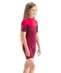 JOBE Spécial Enfant|Shorty^Shorty enfants Boston 2mm Back Zip Rose