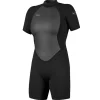 O'NEILL Shorty^Shorty femme manches courtes Reactor 2 mm back zip Noir