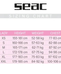 SEAC SUB Combinaisons Snorkeling|Lycra Et Shorty^Shorty néoprène Plongée Snorkeling Seac Ciao Femme 2,5mm
