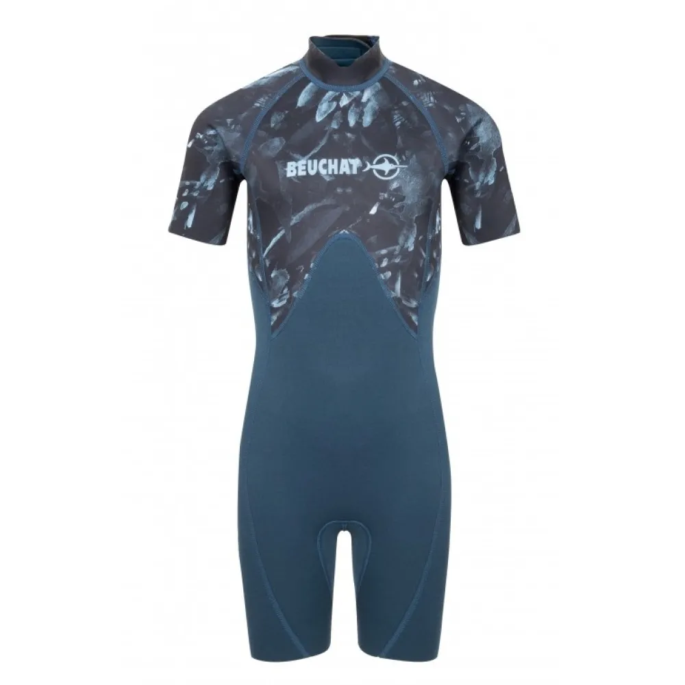 Enfant BEUCHAT Shorty snorkeling Atoll Seaweed - 2 mm Junior
