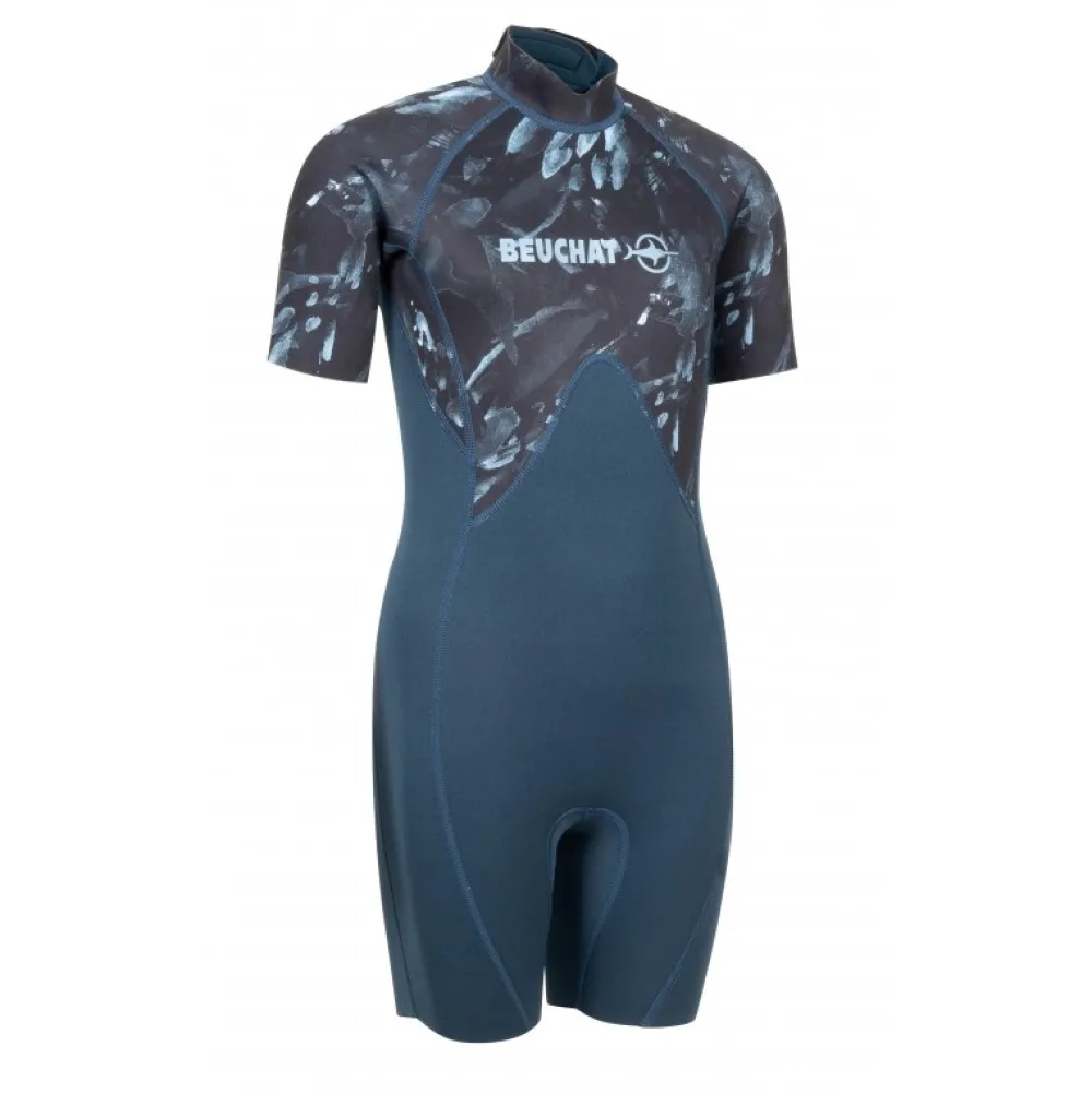 Enfant BEUCHAT Shorty snorkeling Atoll Seaweed - 2 mm Junior