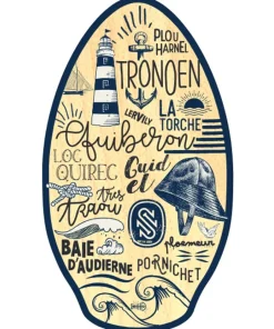 SKIM ONE Skimboard bois Bretagne 41