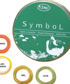 JMC & MOUCHES DE CHARETTE Soies Mouche^Soie JMC Symbol Olive R2T 6F