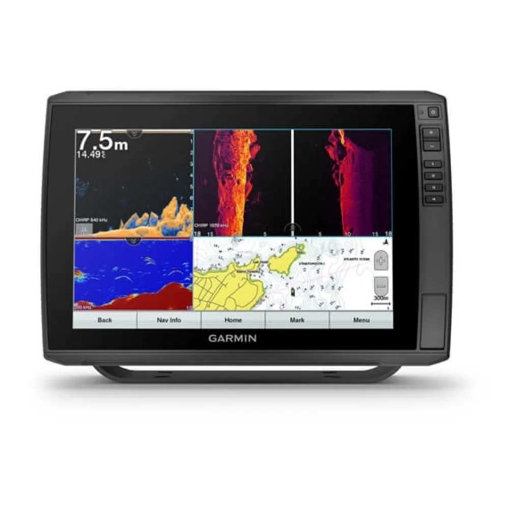 GARMIN Sondeur GPS Echomap Ultra 122SV + sonde 150/240/455/800/1100 KHz
