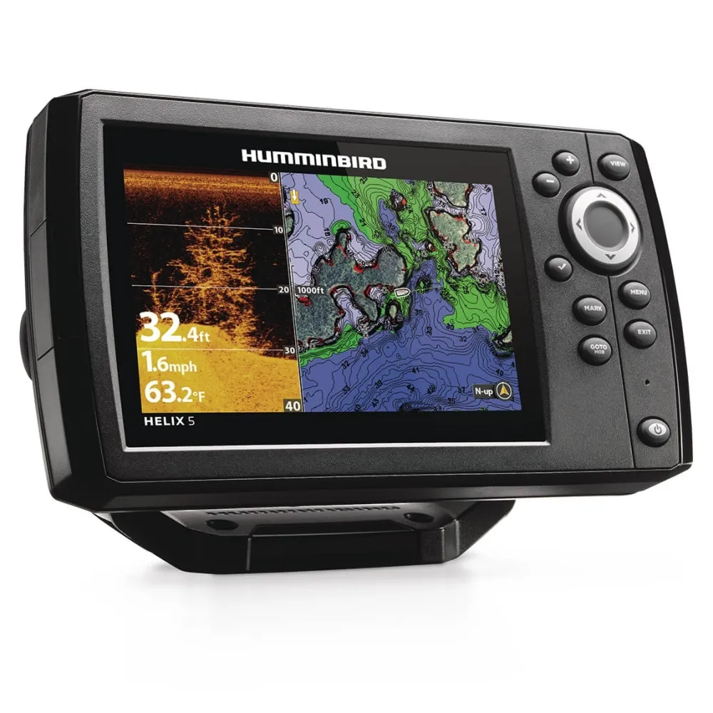 HUMMINBIRD Sondeur GPS Hélix 5 G3 CHIRP DI + Sonde 140/200/455 KHz