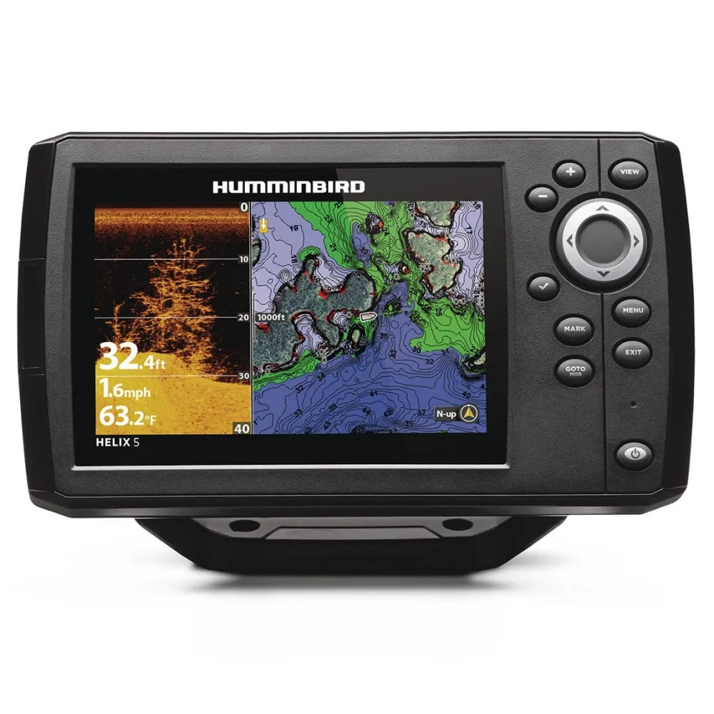 HUMMINBIRD Sondeur GPS Hélix 5 G3 CHIRP DI + Sonde 140/200/455 KHz