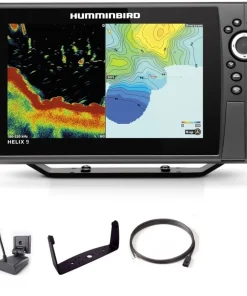 HUMMINBIRD Sondeur Gps^Sondeur GPS Hélix 9 G4N CHIRP DS 2D + Sonde 140/240 KHz