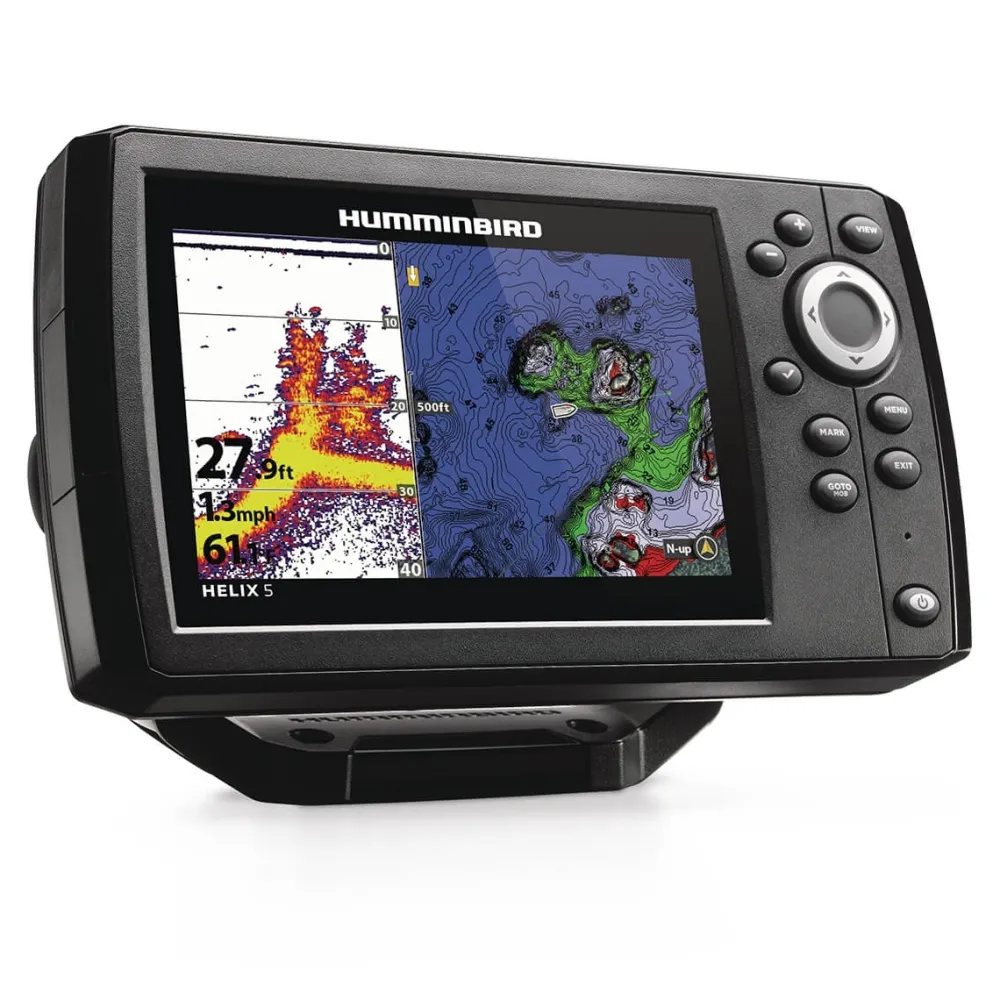 HUMMINBIRD Gps Marin|Sondeur Gps^Sondeur GPS Hélix 5 G3 CHIRP DS 2D + Sonde 140/240 KHz