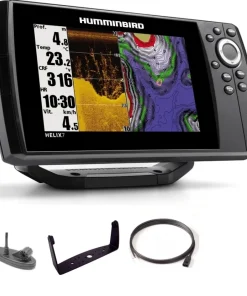 HUMMINBIRD Sondeur GPS Hélix 7 G4 CHIRP MEGA DI + Sonde 140/240/455/800/1200 KHz