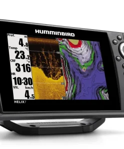 HUMMINBIRD Sondeur GPS Hélix 7 G4 CHIRP MEGA DI + Sonde 140/240/455/800/1200 KHz