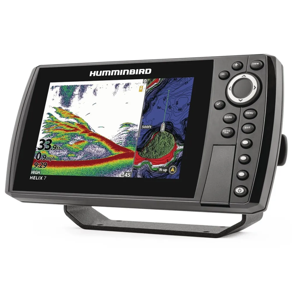 HUMMINBIRD Sondeur GPS Hélix 7 G4N CHIRP XD 2D + Sonde 50/200 KHz